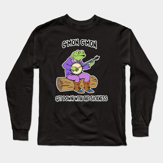 The Sickness Long Sleeve T-Shirt by RadicalLizard